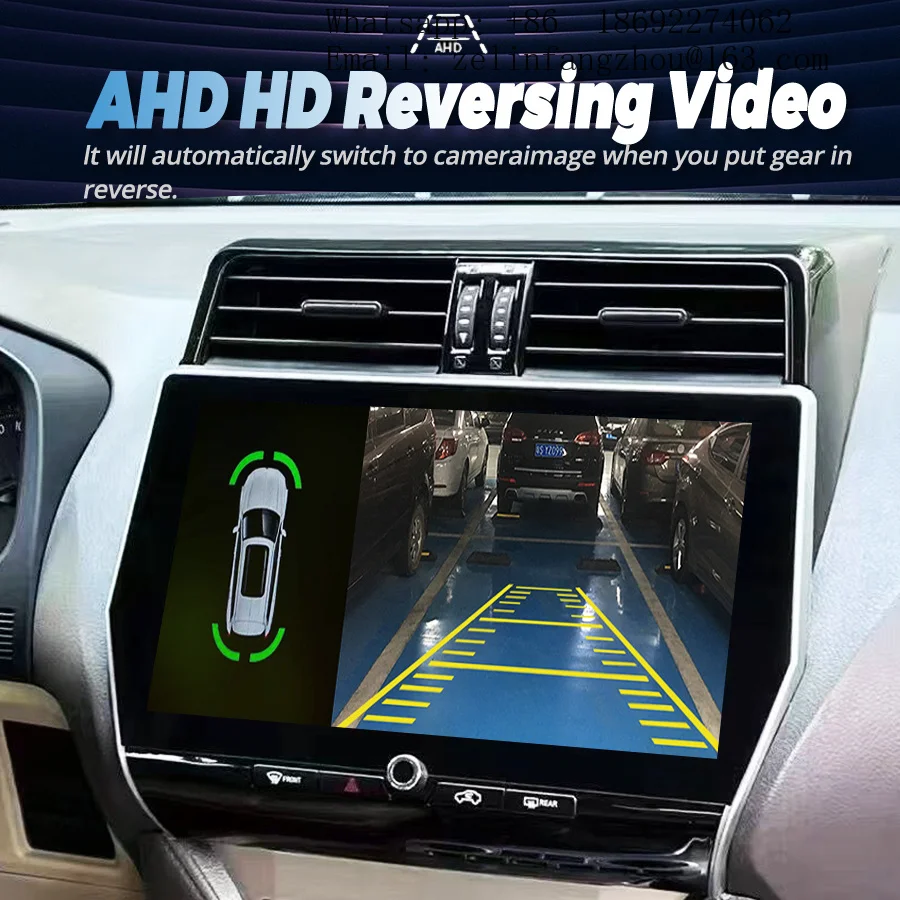 Navirider 11.6 Inch QLED Android 13 Carplay BT GPS Head Unit for Toyota Prado 2010-2022 AHD Multimedia Stereo