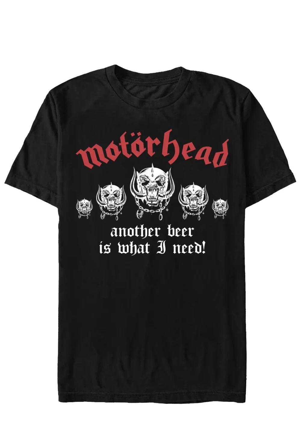 

sherkMot Ö Rhead Another Beer Graphic Printed Men's and Women's Loose Short Sleeved T-shirts for Casual Wear Luxurious Clothing