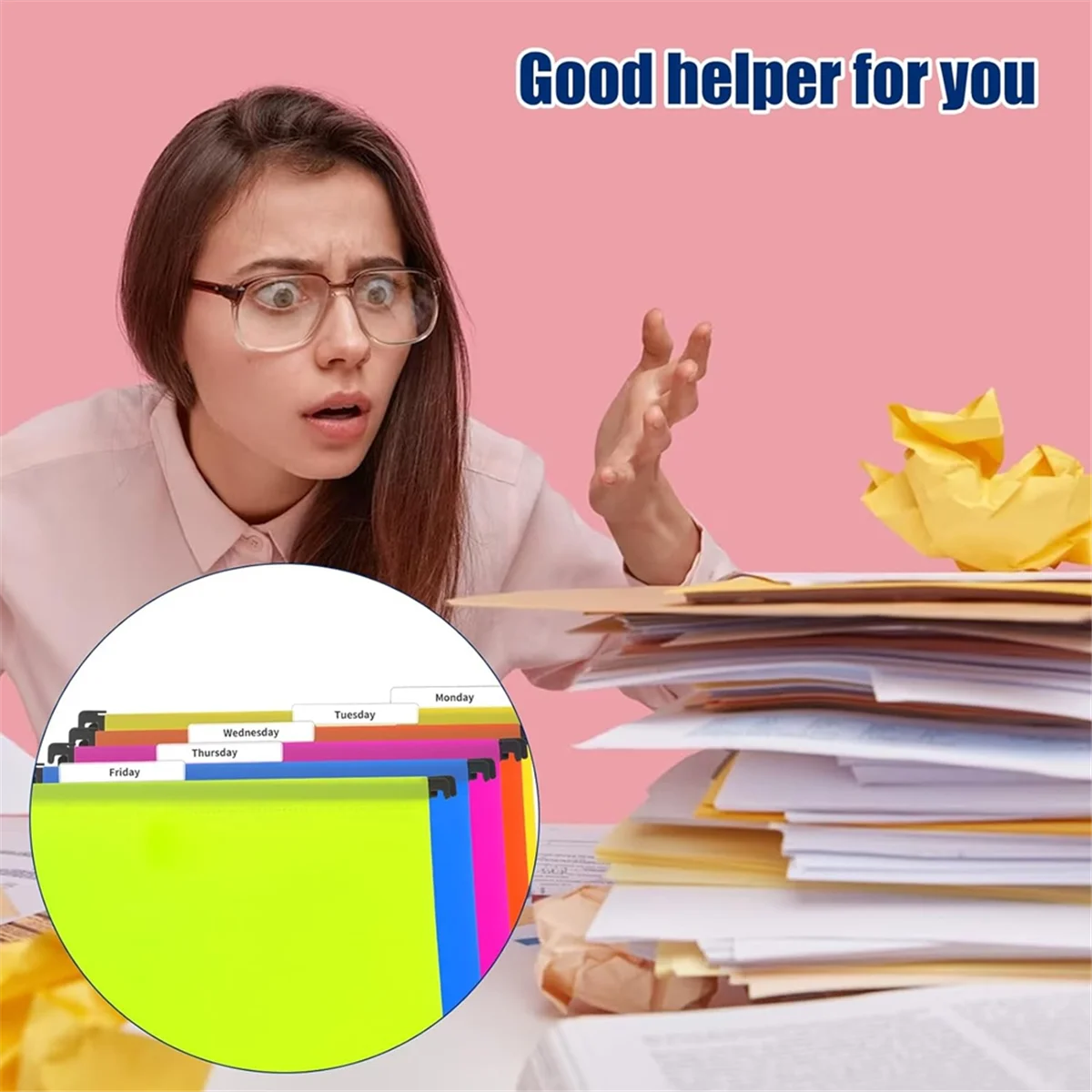 100 шт., пластиковые вкладыши для папки 1/2 дюйма