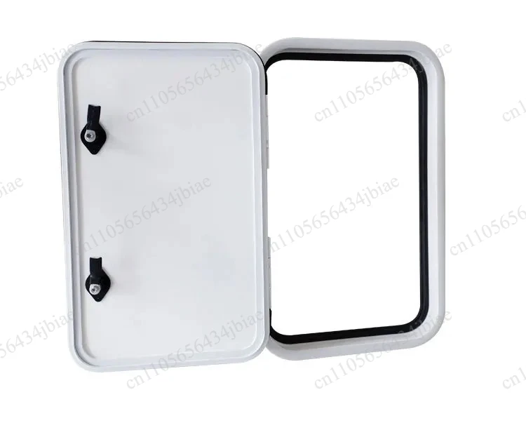 Trailer with Lock Luggage Storage Compartment, Waterproof Door  Aluminum Alloy Door, Motorhome Luggage Compartment