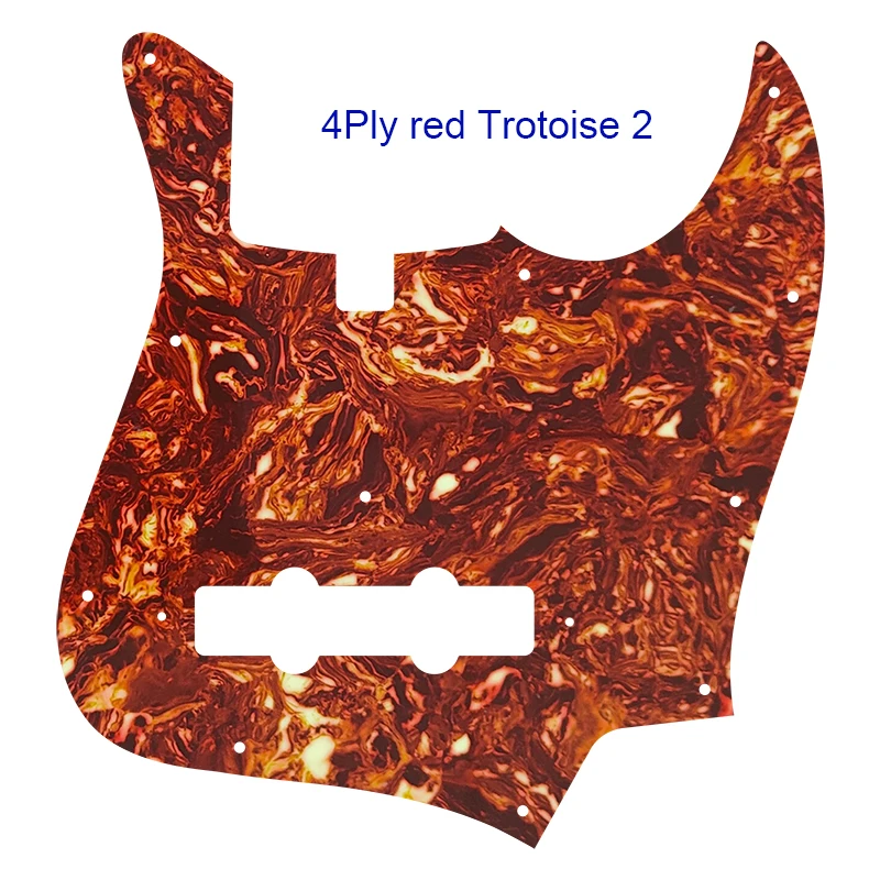 Xinyue Custom Guitar Parts - For Sadowsky Metro Express 5 string Jazz Bass Guitar Pickguard Scratch Plate Multicolor Choice