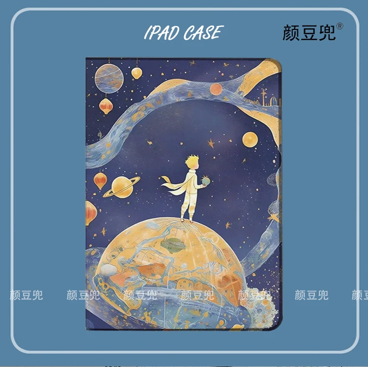 

Le Petit Prince Anime For iPad Air 3 4 5 10.9 Mini 5 6 Case Luxury Silicone For Pro 12.9 11 10.5 9.7 inch For iPad 10th 9th Case