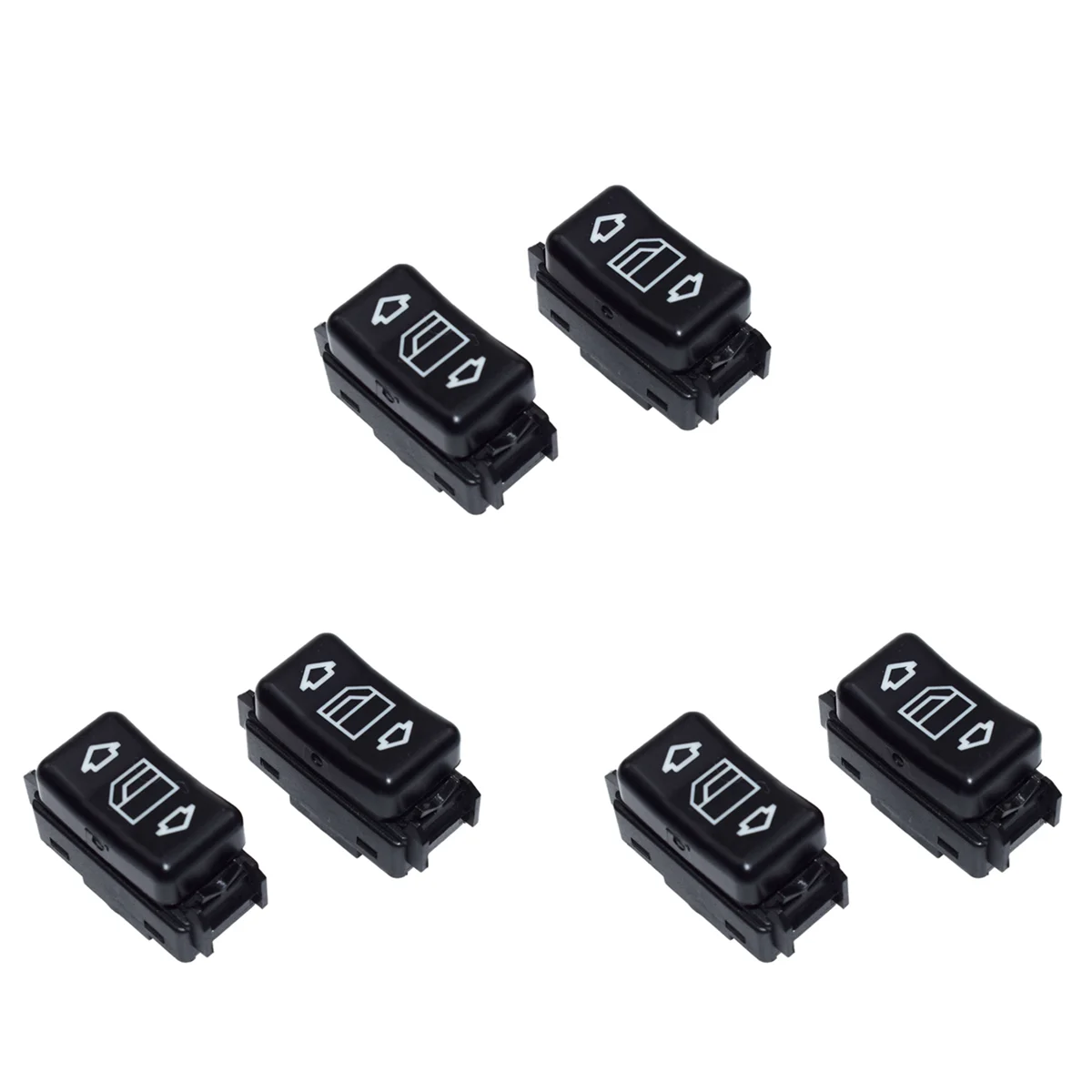 3 Pair for Mercedes Window Switch Left Right Power 190 260 300 1248204610 1248204510