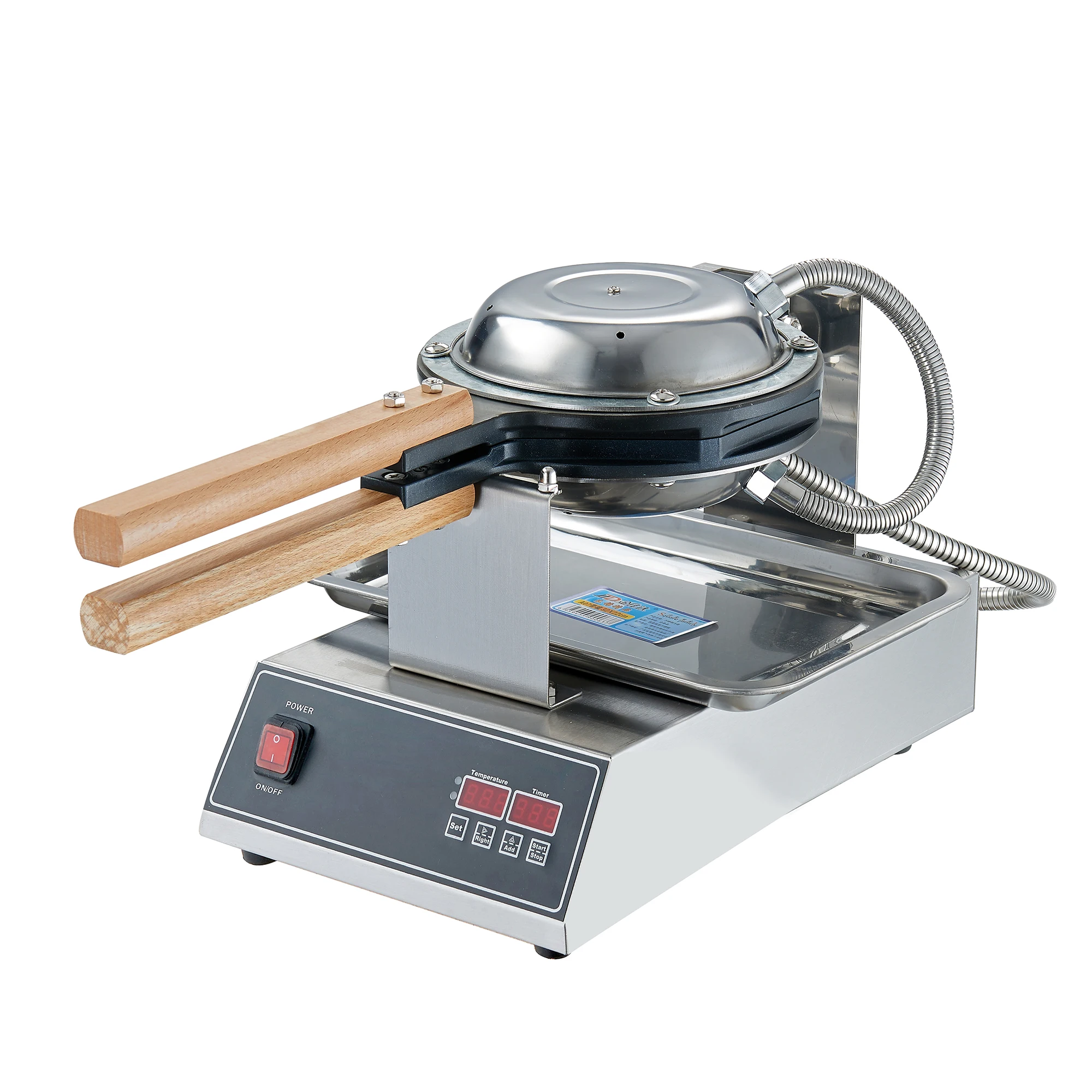 هونغ كونغ QQ فقاعة صانع الوافل غير عصا عموم الاستخدام التجاري مع CE #1