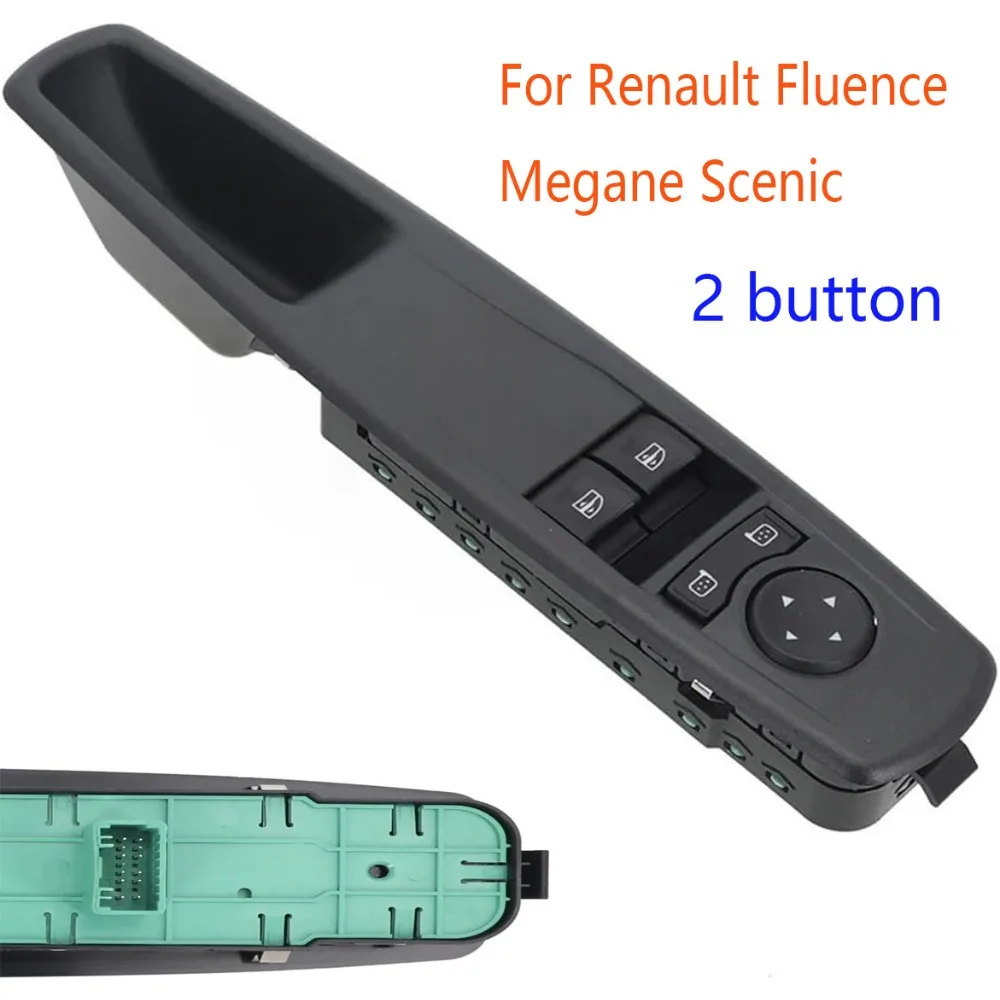 

Front Left Master Electric Power Window Control Switch Door Lock Button 3 Door for Renault Fluence Megane Scenic Car Accessories