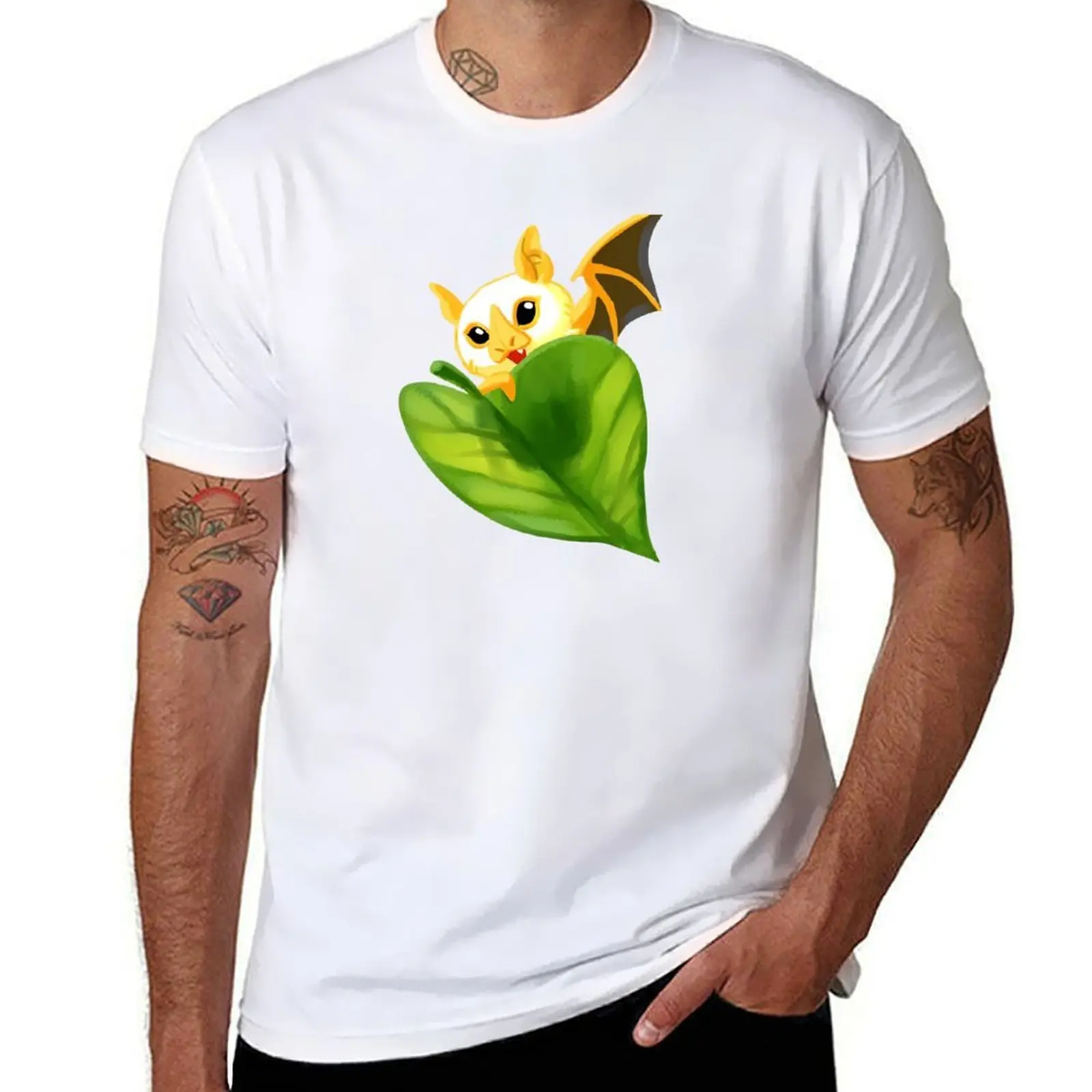 

Honduran White Bat 1 T-Shirt man t shirt cotton graphic t shirts for man T-Shirt