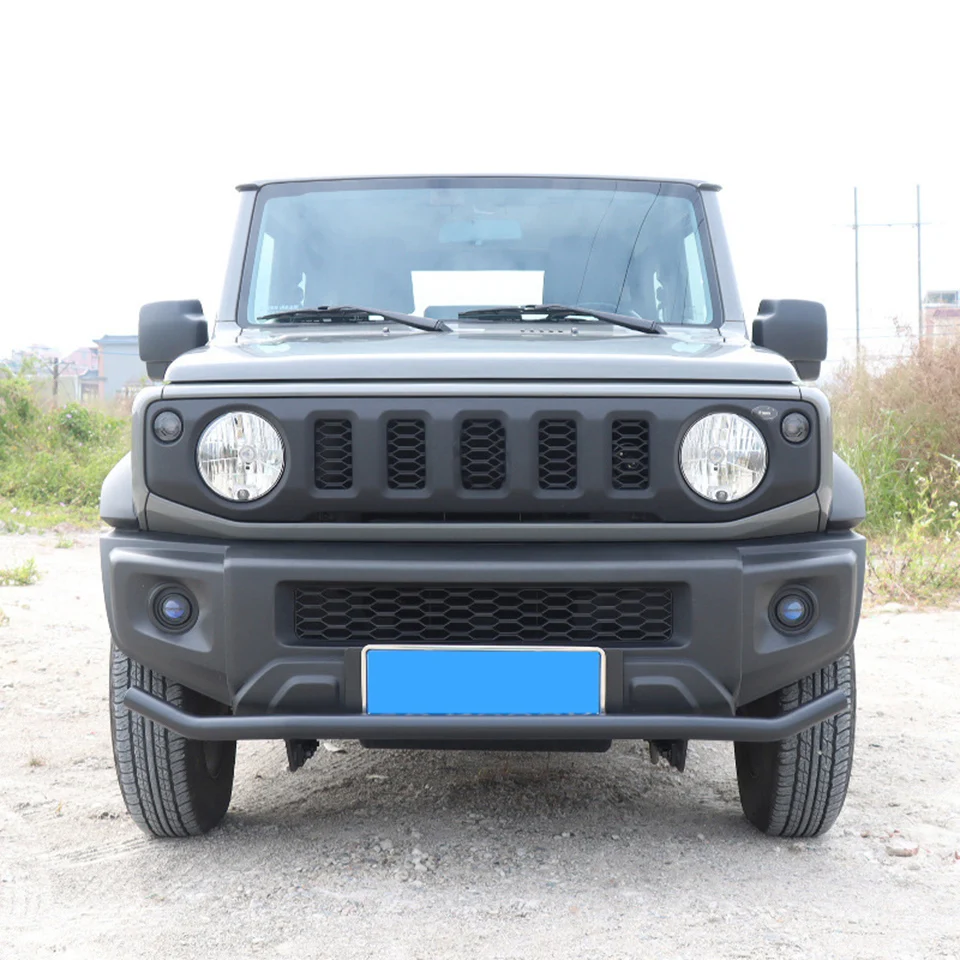 Car Front Rear Bumper Bull Bar Bumper Fit For Suzuki Jimny JB64 JB74 2019-2024 Special Front Rear Bar Bracket Guard Protect