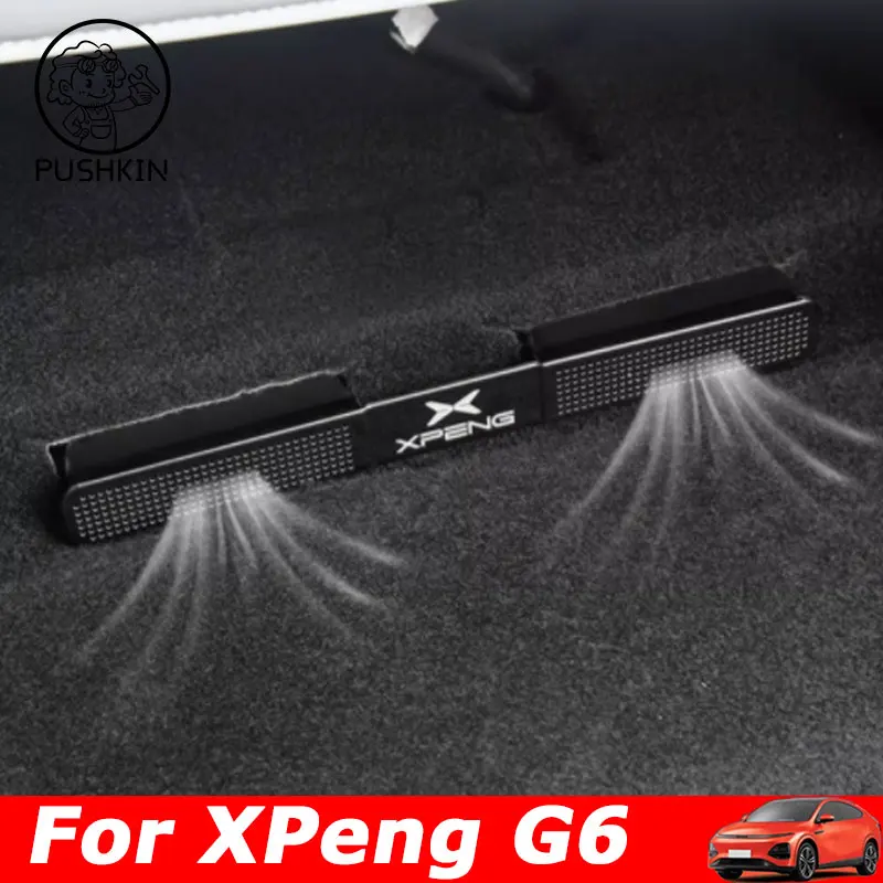 For Xpeng G6 2023 2024 2025 Under Seat Air Conditioning Vents Dust Covers Anti-blocking Air Outlet Protective Cover Accessories