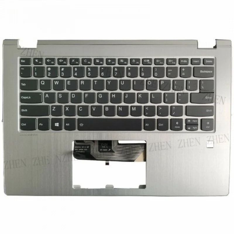 

Y-клавиатура, новинка для Lenovo Yoga 530-14ARR 530-14IKB Flex 6-14IKB 6-14ARR, США, СЕРЕБРЯНАЯ