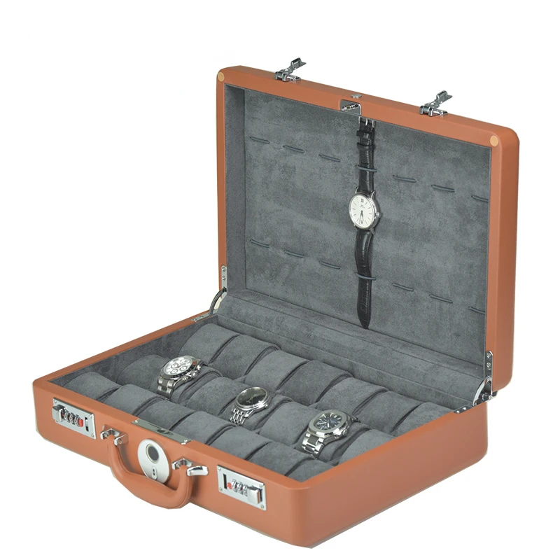 2024 DRIKLUX  Display Storage Gift Multiple-Grids Exquisite  watch briefcase  watch storage suitcase