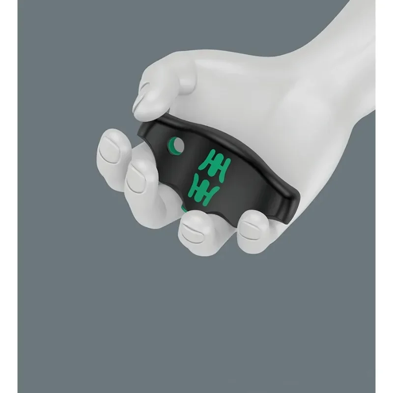 Wera 05023404001 416 R T-Handle Screwdriver - 1/4"x45mm, Rapidaptor, High Torque, Strong Magnet