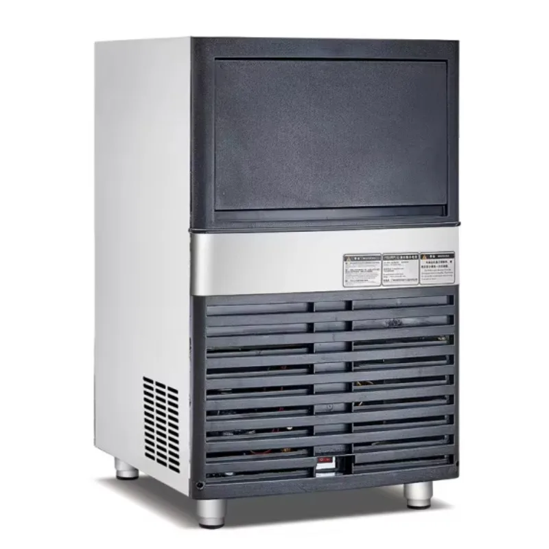 

Portable Mini Commercial Home Automatic Ice Cube Machine 120kg Electric Power Source Plastic Housing Sale for Households Hotels