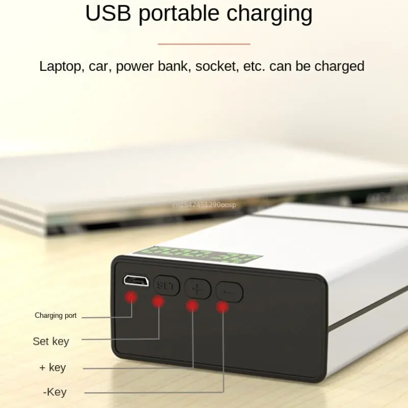 Portable Lock Box Smart Cigarette Box Auxiliary Smoking Cessation Smoke Control Artifact Aluminum Alloy Box Timing Lock Box