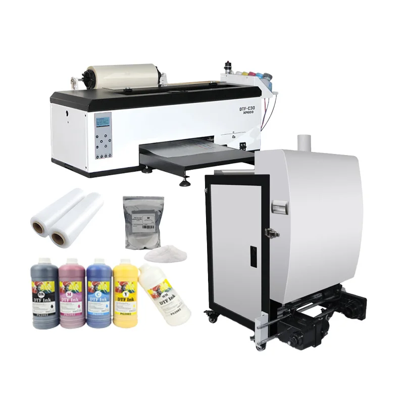 2025 New A3 30cm XP600 TX800 DTF Printer Direct to Film Transfer Printing Machine for All Cotton Textiles