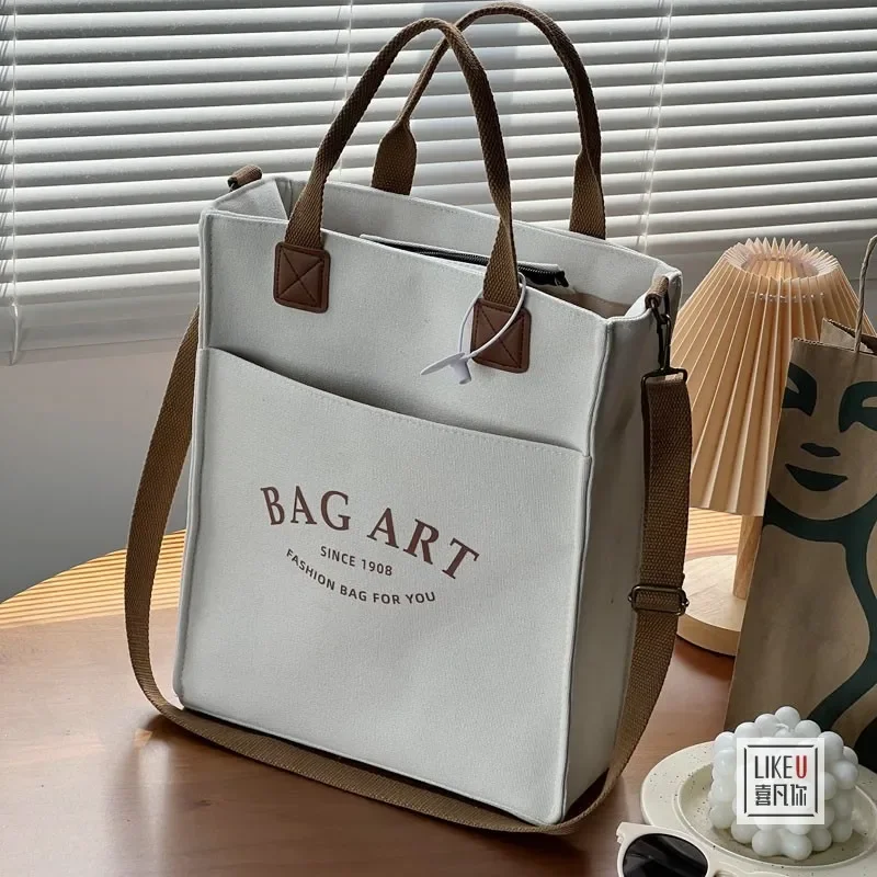 Small Tote Bags for Women Canvas Bag for Student Bento Shoulder Bags for Women Carrying Crossbody Bag for Women Mother Kids Bag