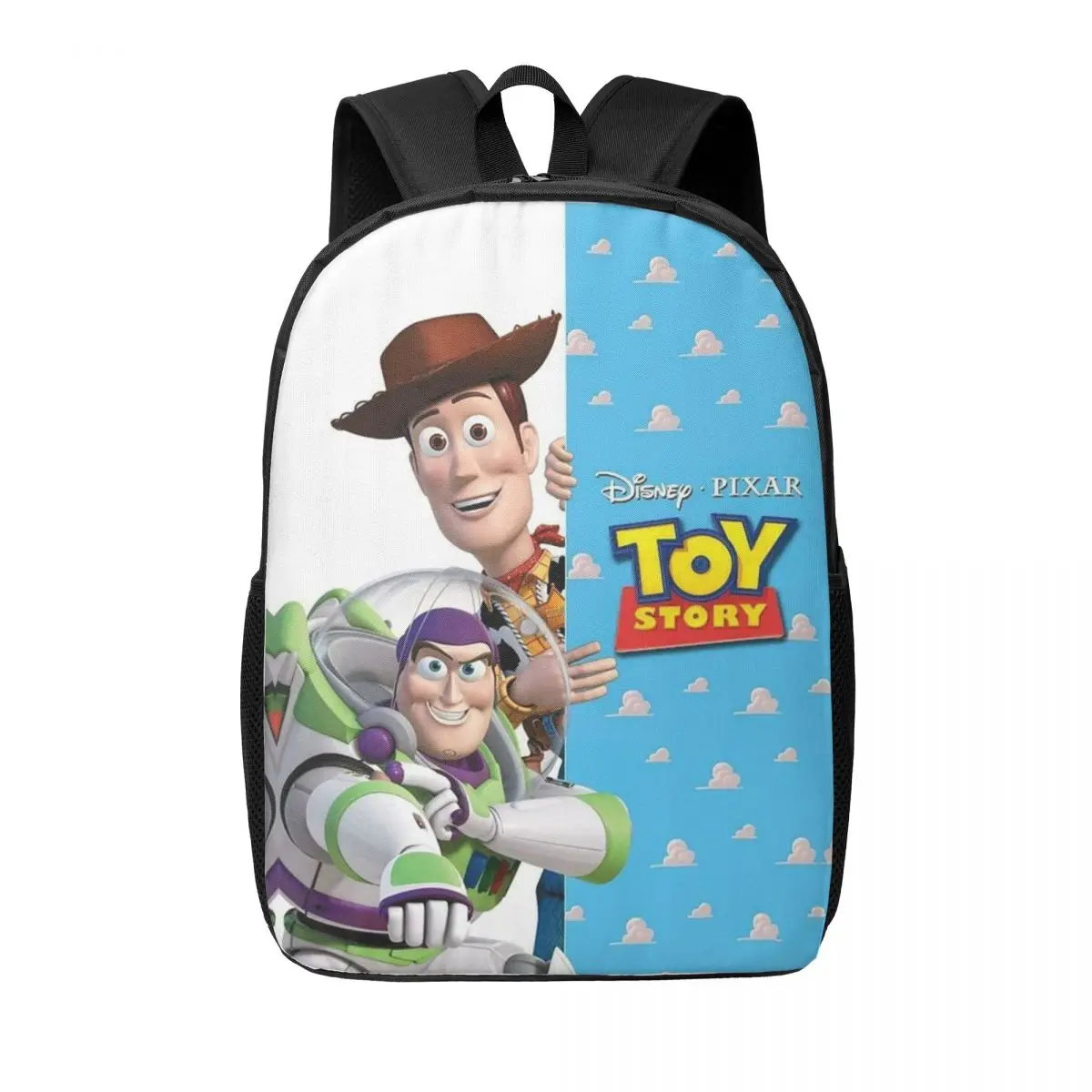 Custom Toy Story Woody And Buzz Travel Backpack Women Men School Computer Bookbag College Student Daypack Bags