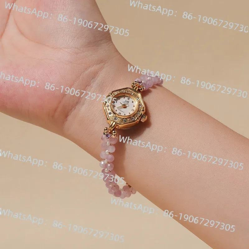 

Драгоценный камень, нефрит, натуральный камень, жемчуг, кристалл, фиолетовый фосфор, серый браслет, механические часы