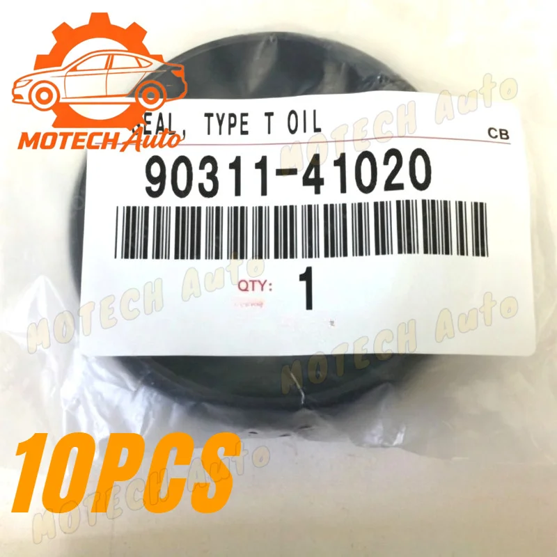 10PCS 90311-41020 9031141020 Differential Rear Axle Seal for Toyota Hilux Tacoma Land Cruiser 4Runner