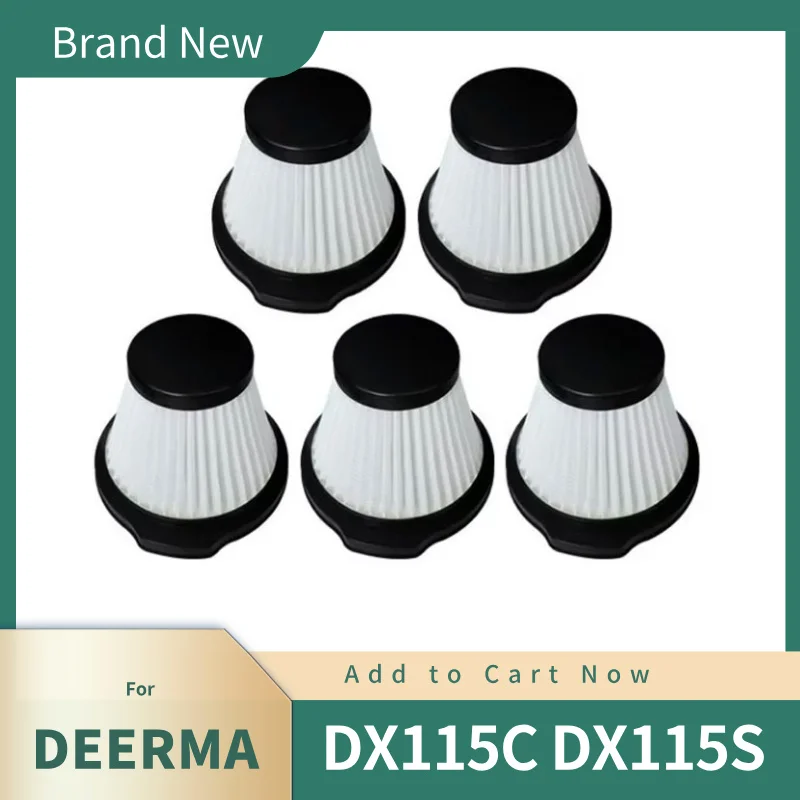 Replacement Filter HEPA Filter Cotton for Deerma Vacuum Cleaner DX115S / DX115C