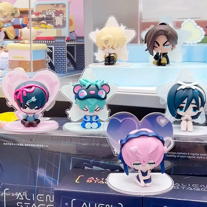 

В наличии Alien Stage Free Stage Blind Box Series Коллекционные аниме-фигурки Mizi Sua Ivan Till Luka Hyuna Модель Украшения Игрушки