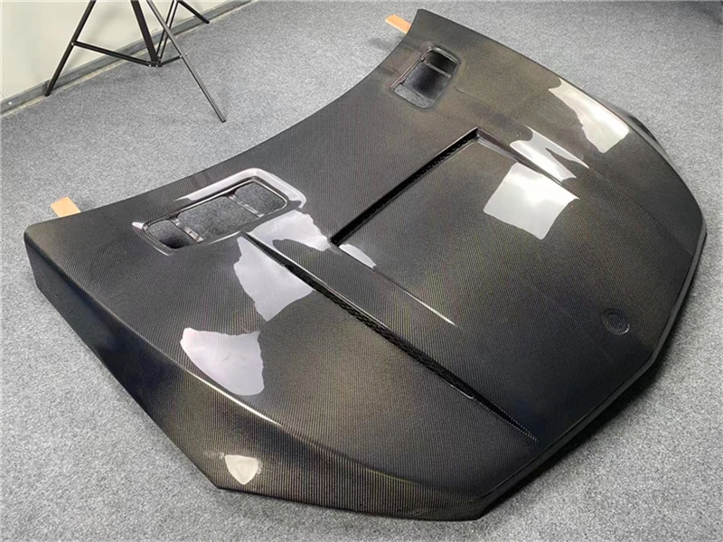 

For Mercedes Benz W166 GLE450 GLE500 2015 2016 2017 2018 Real Carbon Fiber Engine Hood Bonnet Cover Body Kit