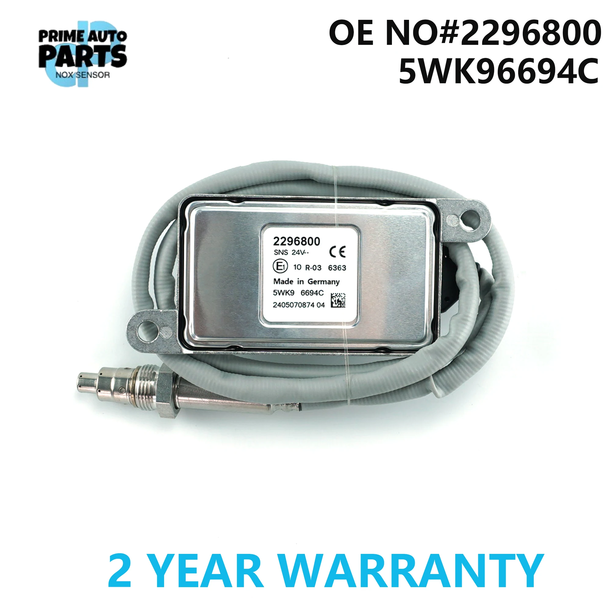 2296800 5WK9 6694C 5WK96694C 24V Новый датчик оксида азота (NOx) для Scania EURO6