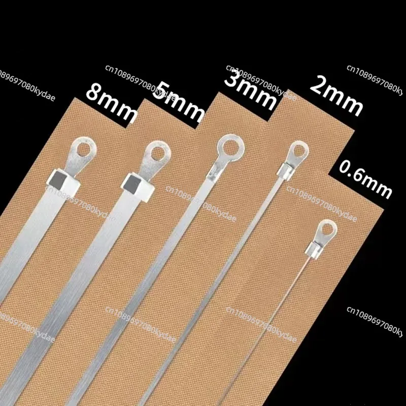 10 Pieces Impulse Sealer Spare Repair Parts Kit Heat Seal Strips Replacement Elements Heating Strip Sealing Machine
