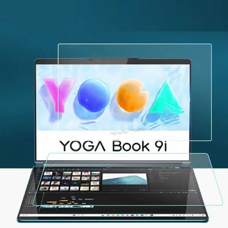Antyodblaskowy ekran 13.3 + mały ochraniacz ekranu do książki LENOVO jogi 9I 2023
