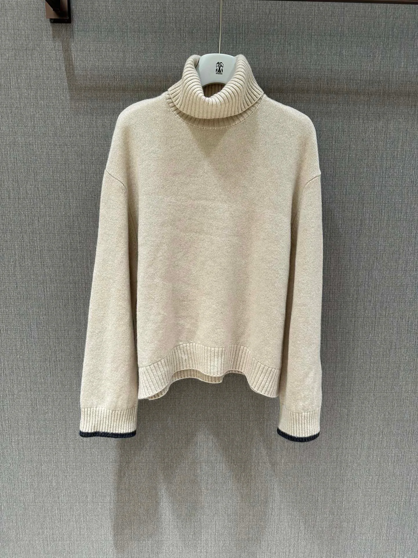 Casual comfortable pure cashmere knitted set of clothes