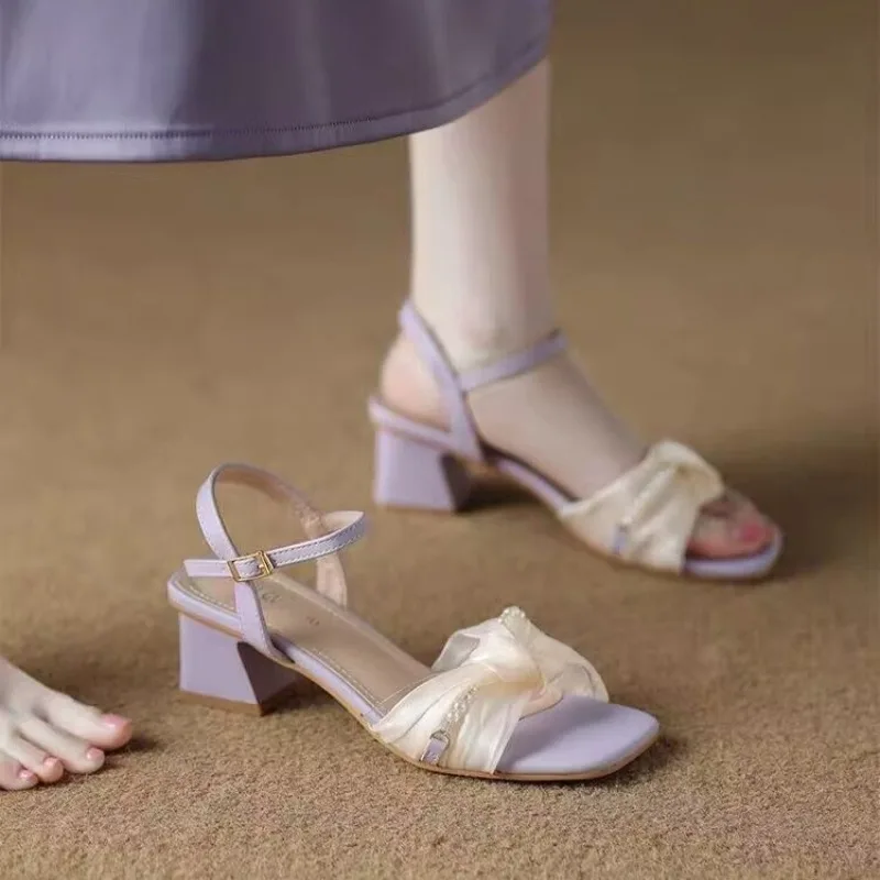 

Cool Style Women's Summer Outerwear Shoes with High Fashion and Sophistication. 2026 New High-heeled Shoes.