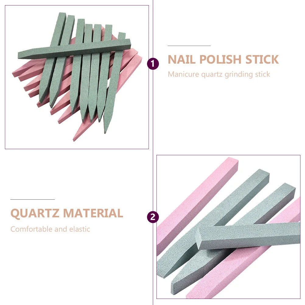 12 szt. pilników do paznokci, wysokiej jakości narzędzia do manicure, przenośne patyczki polerskie do eleganckich paznokci, pilnik do paznokci, patyczek polerski