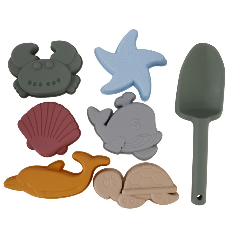 Silikon-Eimer für Strandspielzeug für Kinder