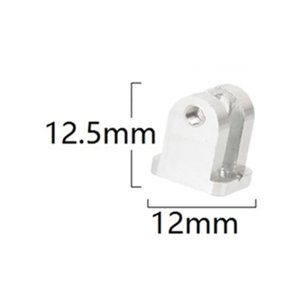Новинка для WPL D12, детали для обновления радиоуправляемого автомобиля, металлический передний амортизатор, крепление для демпфера, аксессуары для модификации фиксированного сиденья
