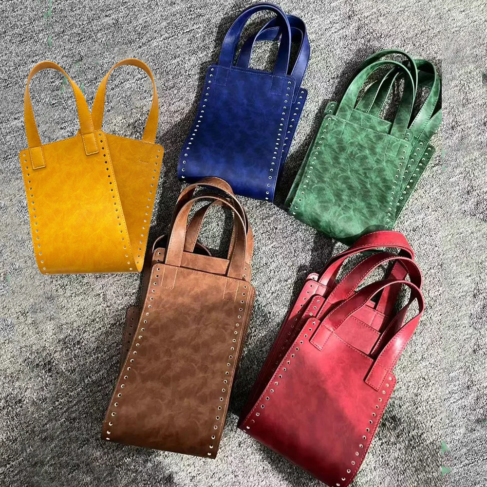 

Bag Bottom Strap With Holes DIY Knitting Crochet Handbag Sewing Accessories Leather Shoulder Handcraft Accessories For Handbags