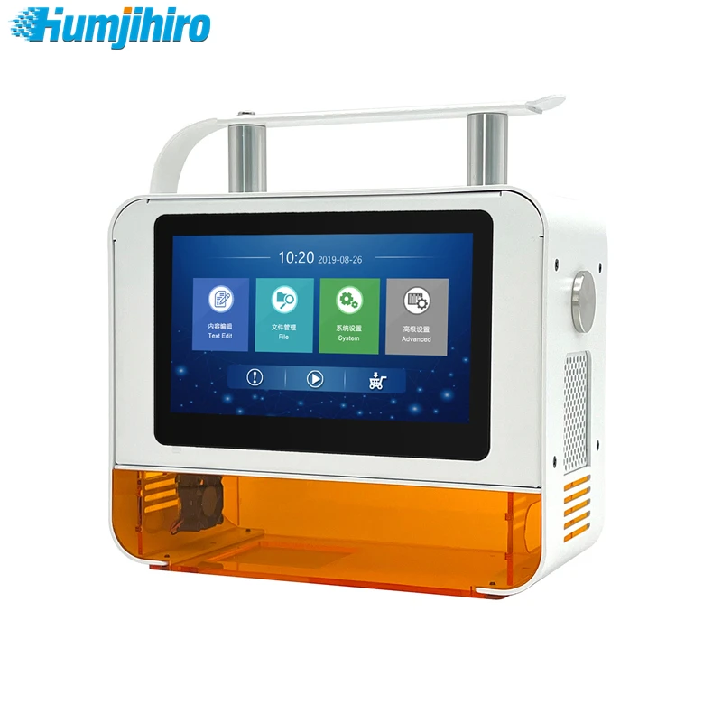 Mini Handheld Laser Marking Machine Laser Printer Portable Logo Variable QR Bar Batch Code Coding Machine Engraving Machine