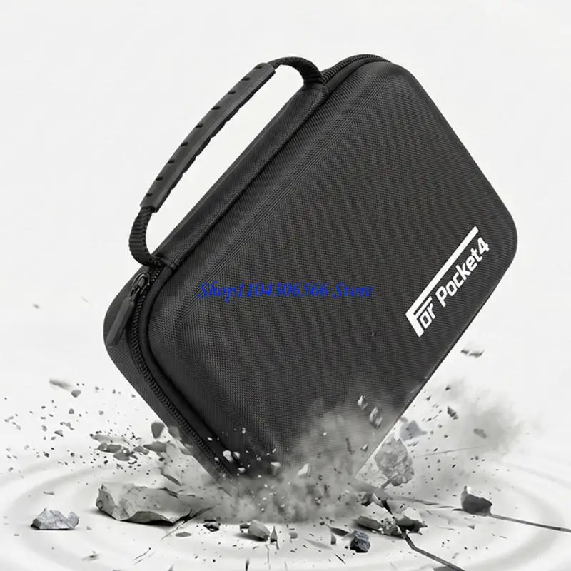 02DD Compactly Travel Storage Bag For Pocket 4 Gimbals Camera And Small Parts Organizers for Travel Photography,Outdoor,