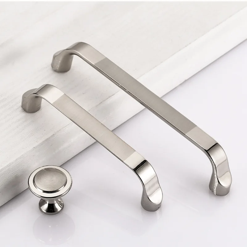 

Knob Furniture Cabinet Kitchen Handle Cupboard Wardrobe Drawer Dresser Closet Home Hardware Metal Door Pull Handle