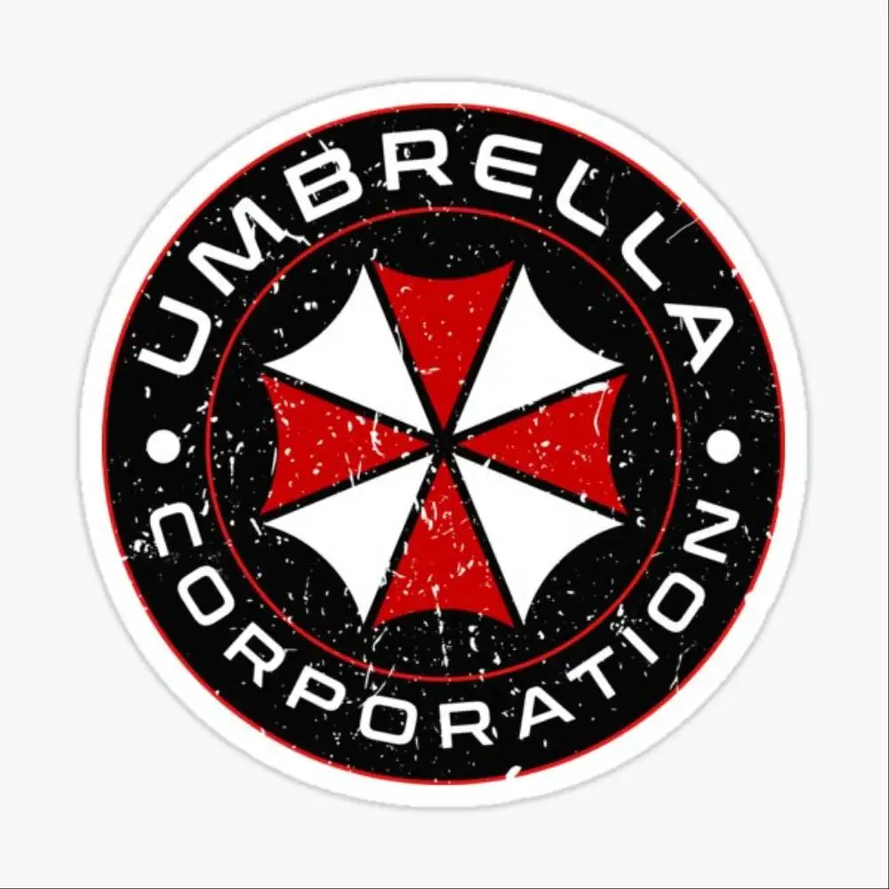 Umbrella Corporation Waterproof Stickers For Decorating Car Windows Motorcycles And Computers.