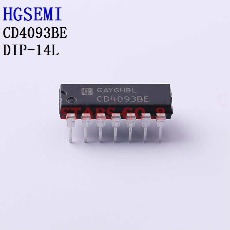 5PCS CD4081BE CD4093BE CD4093BM HGSEMI Logic ICs