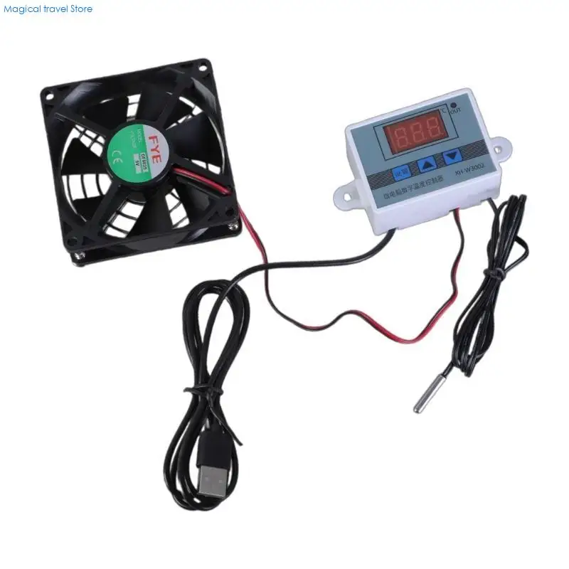 Ventilador gabinete 80 mm N2UB MultiSpeed para casa vegetal y electrónicas