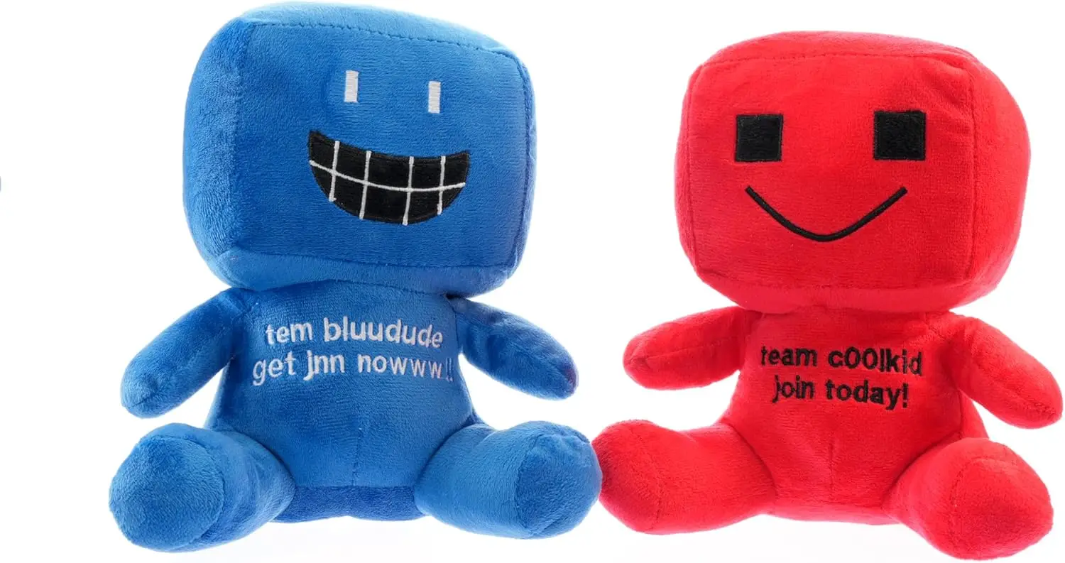 

8-inch Blue Plush Toy, Filled Character Pillow for Home Decor, Collectible Gift for Gamers, Kids & Adults