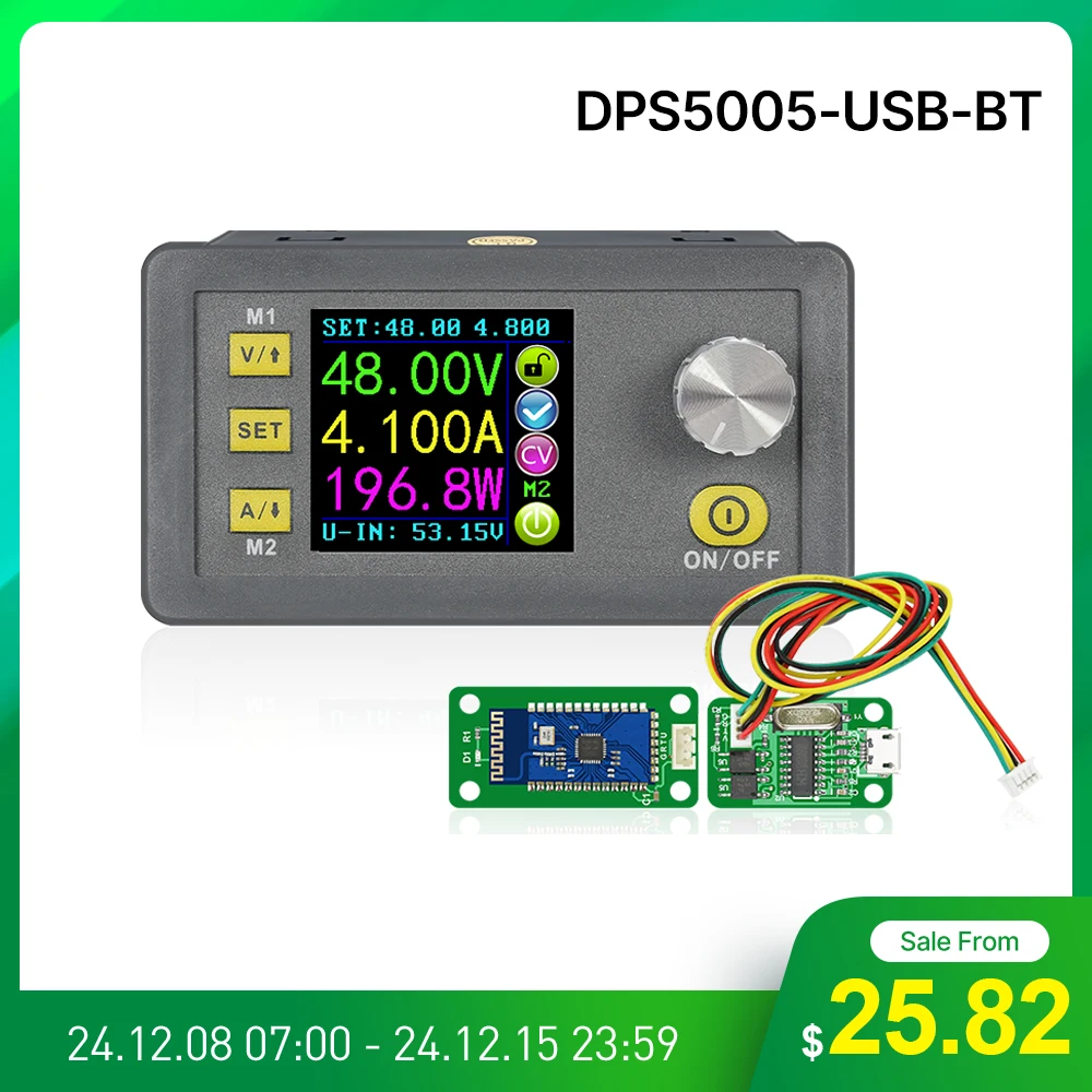 RD DPS5005 Communication Constant DC - DC Voltage current Step-down Power Supply module buck Voltage converter voltmeter 50V 5A