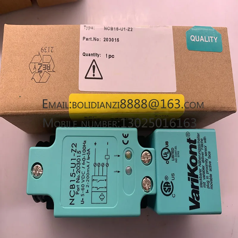 

NCB15-U1-Z2 100% Новый оригинальный подлинный Бесконтактный переключатель
