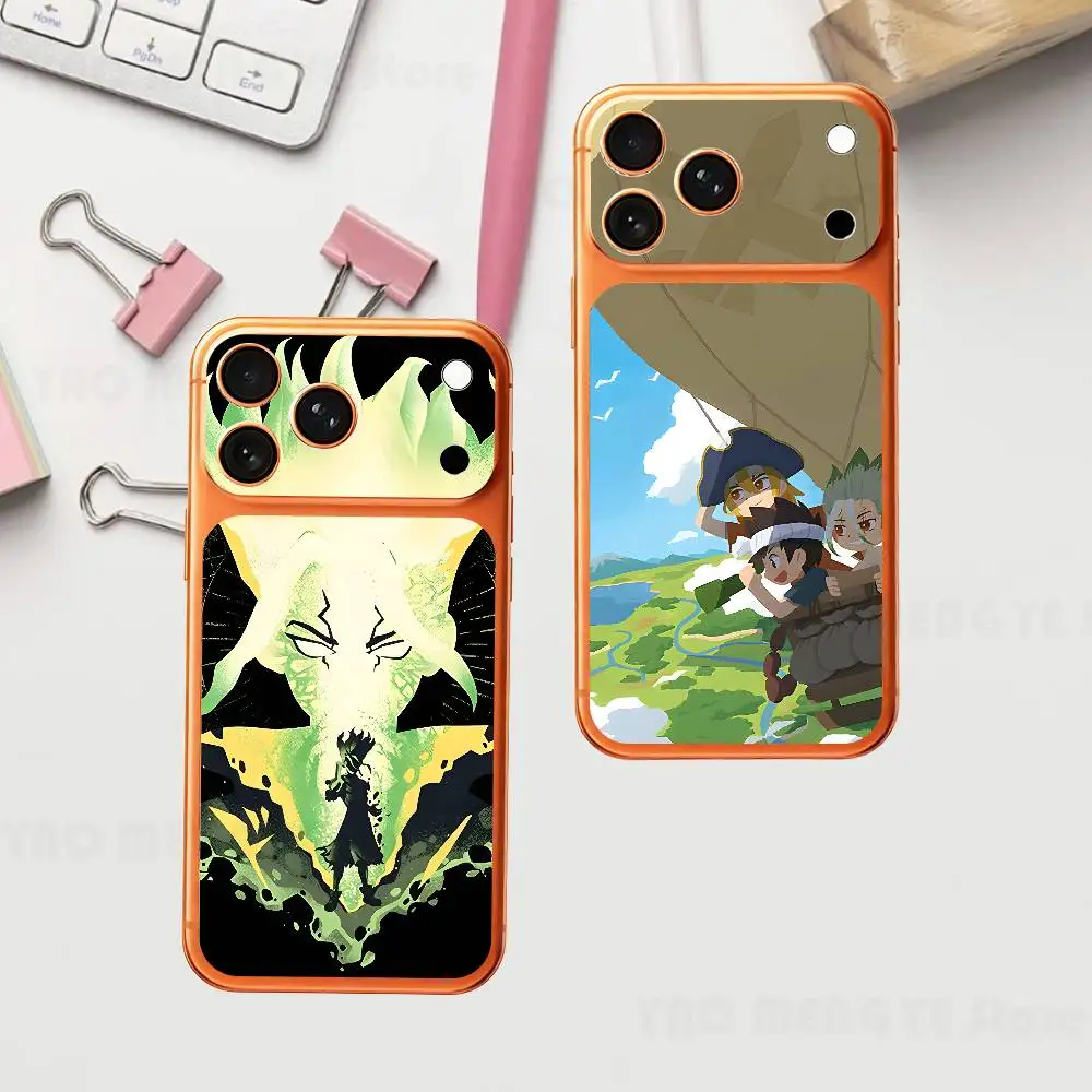

Dr.STONE I-Ishigami Oki For IPhone 17 Pro ProMax Full Back Cover Decal Wrap Skin Rear Protective Sticker Film