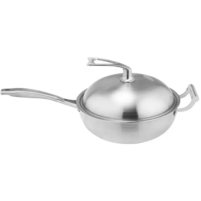 

Stainless steel frying pan non-stick pan, convenient, practical and durable