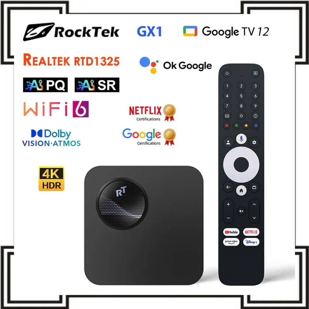 RockTekGX1UHDGoogleTV12BoxRealtek1325A55EdgeAISupportDolbyAtmosVision2T2RAndroidTVBoxNetflixGoogleCertified-AliExpress44