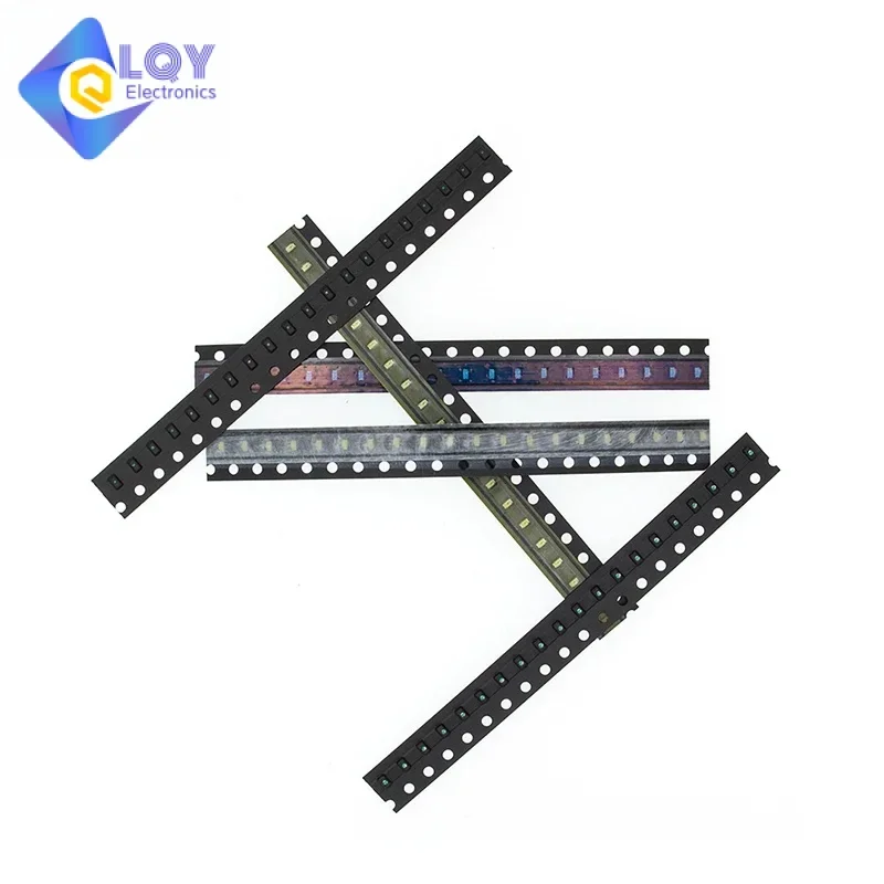 Lqy 5X20Pcs/Color = 100Pcs 1206 0805 0603 Rood Groen Blauw Wit Geel Smd Led Kit Elektronische Componenten