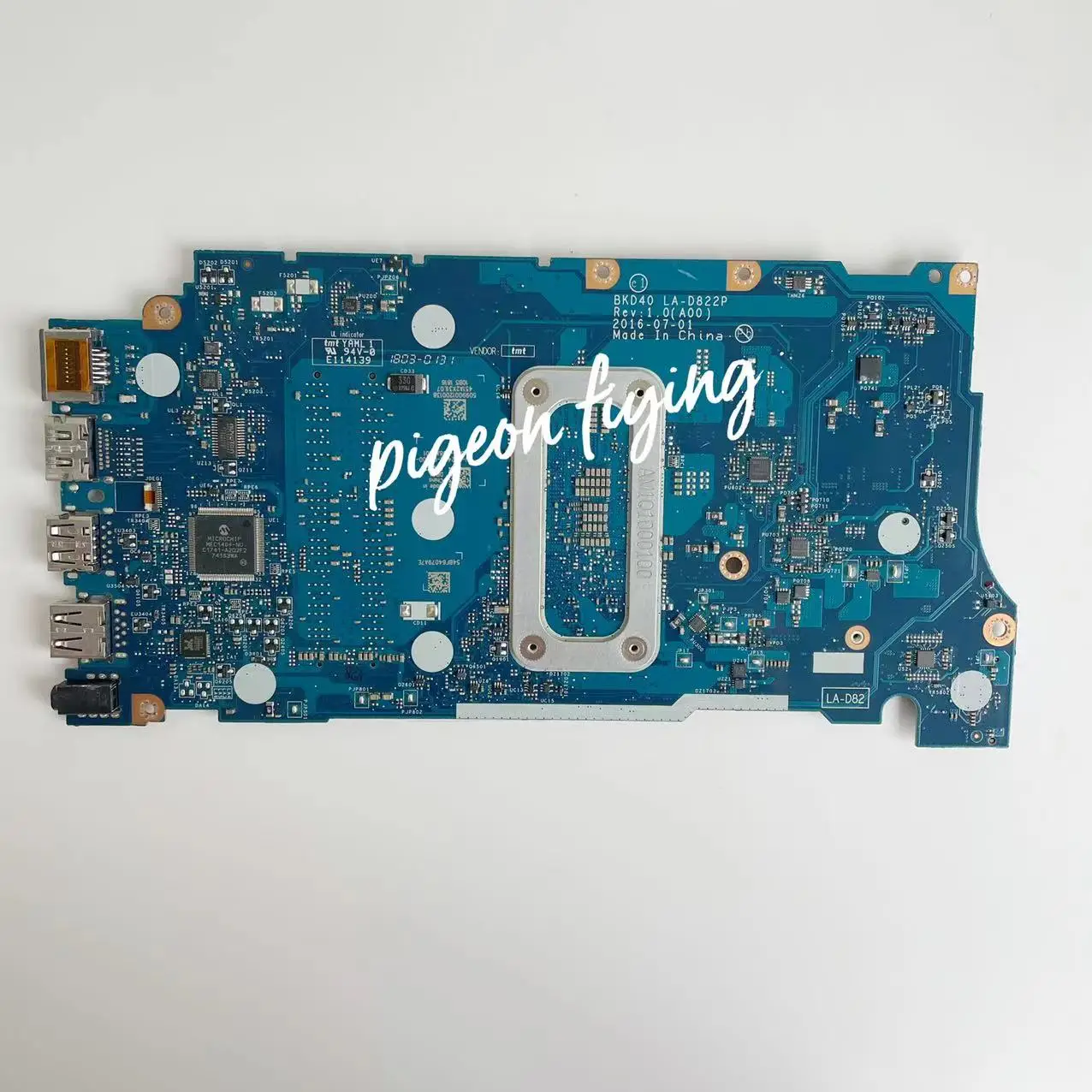 Imagem -02 - Mainboard para Dell Vostro 7460 7560 5568 5468 Laptop Motherboard Cpu: I57200u Ddr4 Cn06ny5g 06ny5g 6ny5g Bkd40 La-d822p