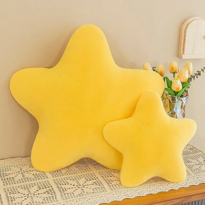 Star Throwing Pillow Super Soft and Cute Plush Toy Cushion Pillow Small Nap Children For Living Room