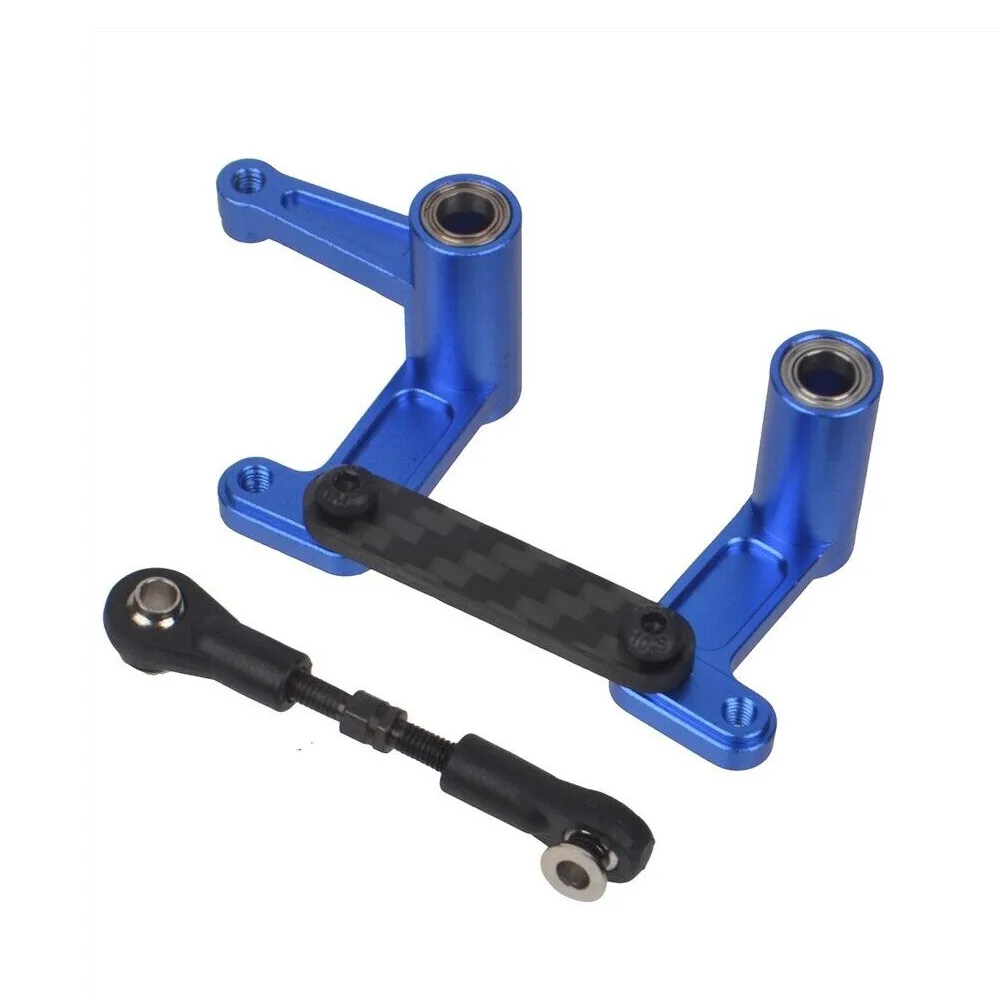 1set Aluminum Steering Bellcrank Suitable for Traxxas 2WD Slash Rustler Bandit Drag Slash Parts